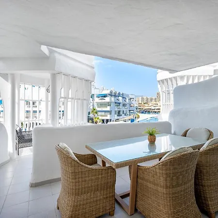 In Puerto Marina With Sea Views, First Line,