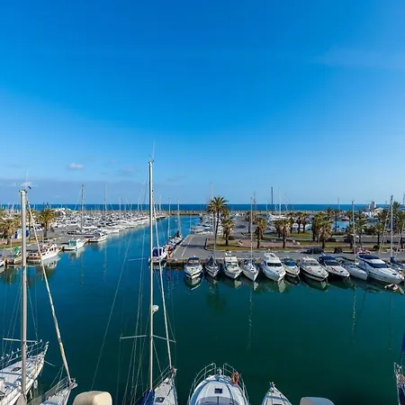 In Puerto Marina With Sea Views, First Line, Apartment
