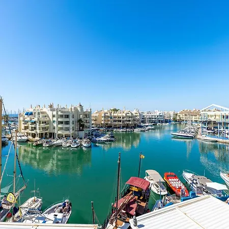 In Puerto Marina With Sea Views, First Line, Benalmadena